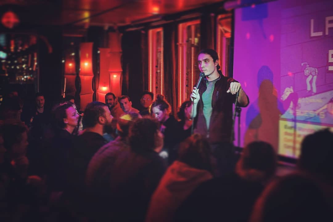 Dragos on stage